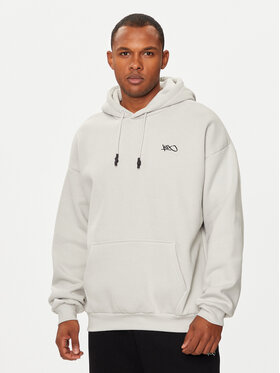 K1X K1X Majica dugih rukava 60210073 Siva Relaxed Fit