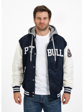PITBULL PITBULL Kurtka przejściowa Kurtka Granatowy Regular Fit
