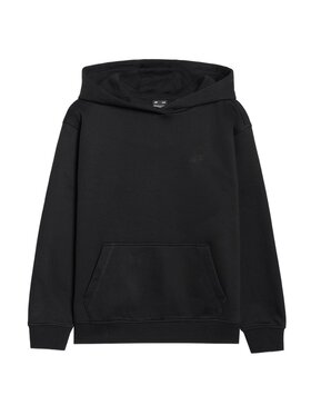 4F 4F Bluza BASIC+ Czarny Oversize