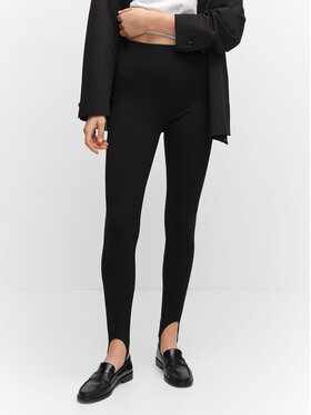 Mango Mango Legíny Ronal 57073799 Černá Slim Fit