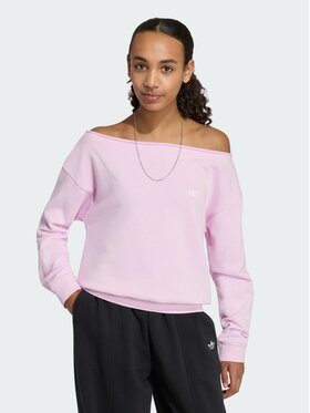 adidas adidas Bluza 168904 Różowy Oversize