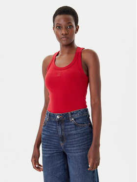HUGO HUGO Top Datamia 50514489 Crvena Slim Fit