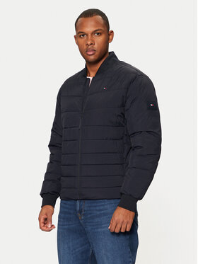 Tommy Hilfiger Tommy Hilfiger Geacă bomber MW0MW37640 Bleumarin Regular Fit