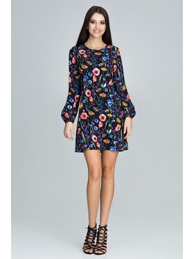 FIGL FIGL Šaty M596 Farebná Regular Fit