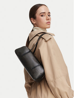 Calvin Klein Calvin Klein Torebka Emblem Aop Bauletto LV04F3585G Czarny