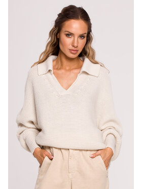 Made of Emotion Made of Emotion Sweter M687 Szary