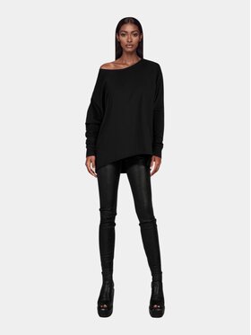 MADE BY SOCIETY MADE BY SOCIETY T-Shirt TRICOU LOOSE FIT - T27830 Czarny Basic Fit