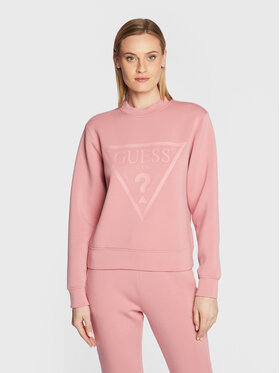 Guess Guess Mikina V3RQ19 K7UW2 Ružová Regular Fit
