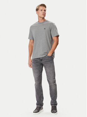 Calvin Klein Jeans Calvin Klein Jeans Majica Easy Monologo LV04RC275G Siva Regular Fit