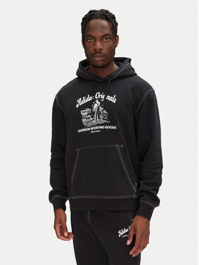 adidas adidas Bluza Wabash JP4483 Czarny Loose Fit