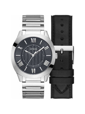 Guess Guess Zegarek GW0711G1 Srebrny