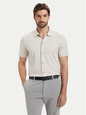 BOSS BOSS Hemd H-Powell 102 50560014 Beige Regular Fit