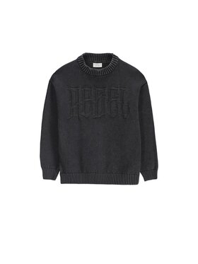 Coccodrillo Coccodrillo Sweter ZC6172102RBJ-020 Szary Regular Fit