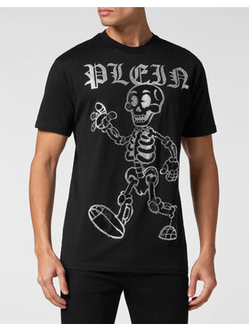 PHILIPP PLEIN PHILIPP PLEIN T-Shirt 15131 Czarny Regular Fit