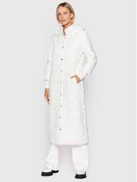 Patrizia Pepe Patrizia Pepe Geacă 8O0042/A116-W146 Alb Relaxed Fit