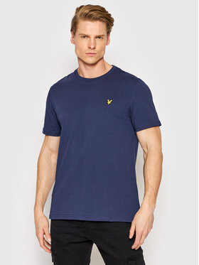 Lyle & Scott Lyle & Scott T-Shirt Plain TS400VOG Granatowy Regular Fit