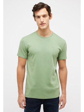 Mustang Mustang T-Shirt ALLEN Zielony Slim Fit