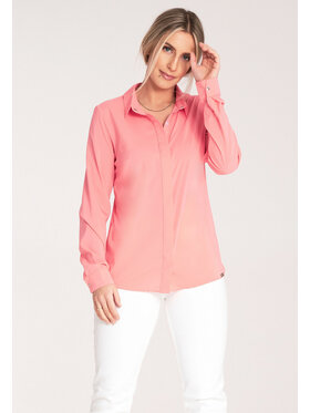 FIGL FIGL Koszula M1068 Koralowy Regular Fit
