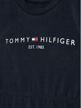 Tommy Hilfiger Vsakodnevna Obleka KN0KN01625 Mornarsko Modra Regular Fit