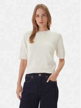 Kontatto Kontatto Sveter 3M0804C Écru Regular Fit