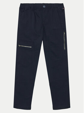 Tommy Hilfiger Tommy Hilfiger Riidest püksid Utility KB0KB09122 Tumesinine Regular Fit