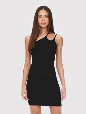 ONLY ONLY Φόρεμα καλοκαιρινό Nessa 15261103 Μαύρο Slim Fit