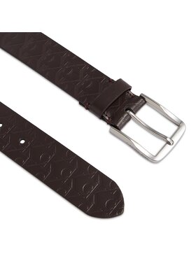 Calvin Klein Jeans Muški Remen Classic Flat Lthr Belt 35Mm Aop K50K511518 Smeđa