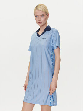 adidas adidas Ежедневна рокля Liberty London Tonal Football JC5313 Син Regular Fit