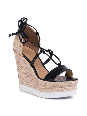 Eva Minge Eva Minge Espadrilky EM-44-07-000542 Čierna