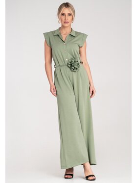 FIGL FIGL Kombinezon M1190 Zielony Regular Fit