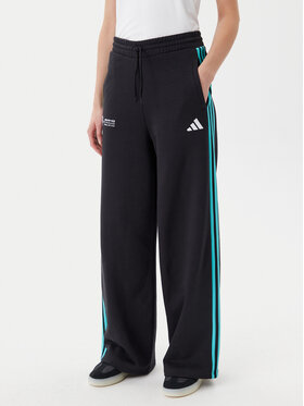 adidas adidas Παντελόνι φόρμας Mercedes - AMG Petronas Formula One Team DNA JV5432 Μαύρο Regular Fit