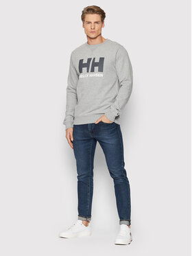 Helly Hansen Jopa Hh Logo Crew 34000 Siva Regular Fit