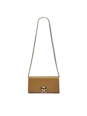 Tommy Hilfiger Ročna Torba Reset Lrg Flap W Chain AW0AW16328 Rjava