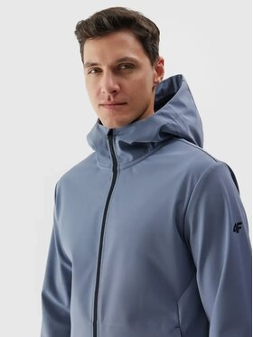 4F 4F Giacca softshell 4FWAW24TSOFM283-32S Blu scuro Regular Fit