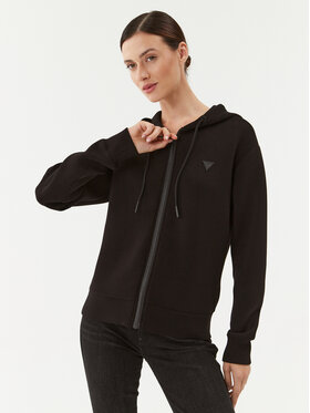 Guess Guess Bluza V3RQ11 K7UW2 Czarny Regular Fit