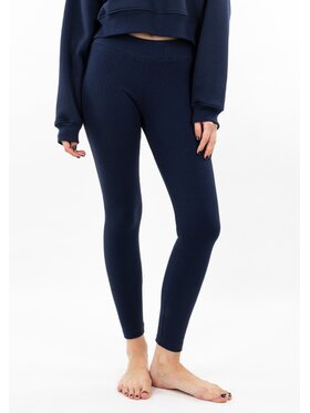 DKaren Sport DKaren Sport Legginsy LDK-K-B14 Granatowy Classic Fit