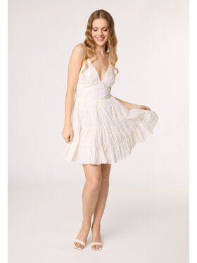LAURELLA LAURELLA Sukienka LAURELLA 4UL069340 Żółty Regular Fit
