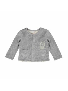 Kanz Kanz Bluza 0003527-8600 Szary Basic Fit