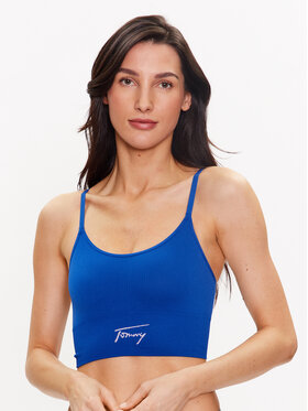 Tommy Jeans Tommy Jeans Безшовний бюстгальтер UW0UW04254 Голубий