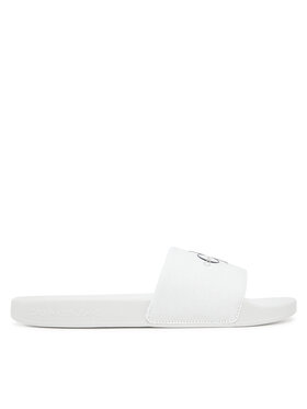 Calvin Klein Jeans Calvin Klein Jeans Šľapky Slide Monogram Cv YM0YM01271 Biela