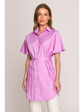 Stylove Stylove Košile S402 Růžová Sexy Straight Fit
