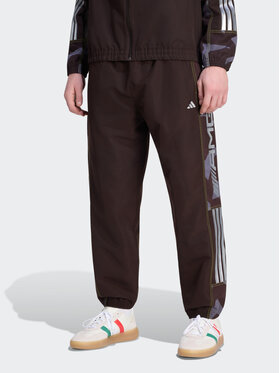 adidas adidas Spodnie dresowe 162963 Brązowy ciemny Loose Fit