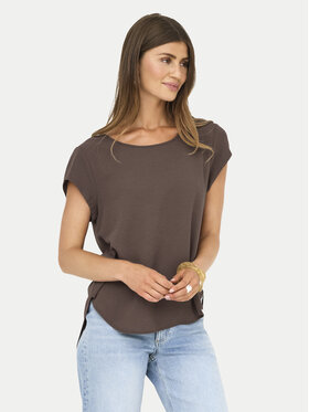 ONLY ONLY Bluza Vic 15142784 Rjava Regular Fit