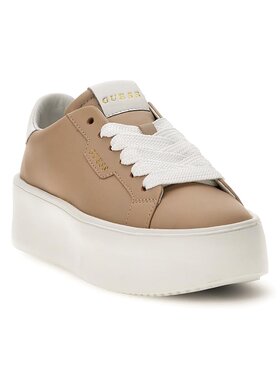 Guess Guess Sneakersy Marilyn FL7MRL LEA12 Béžová