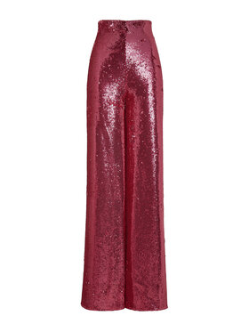 PHILIPP PLEIN PHILIPP PLEIN Spodnie materiałowe 4273 Różowy Flare Fit