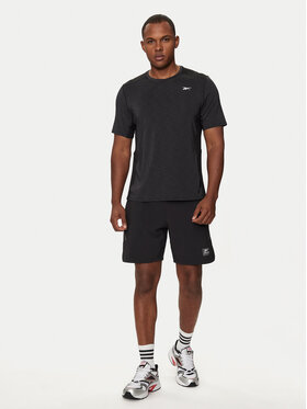 Reebok Športne Kratke Hlače Certified Strength+Short IC1611 Črna Regular Fit