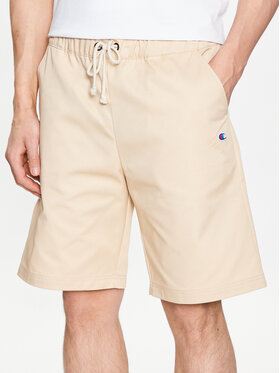 Champion Champion Шорти от плат 217239 Бежов Relaxed Fit