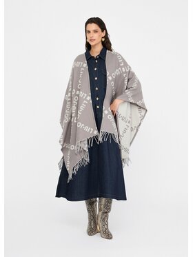 Liu Jo Liu Jo Poncho 2F5033T030071502 Grigio Regular Fit