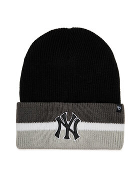47 Brand 47 Brand Σκούφος MLB New York Yankees Split Cuff 47 B-SPLCC17ACE-BK Μαύρο