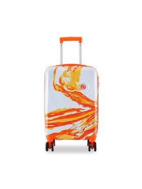 Semi Line Semi Line Mažas Kietas Lagaminas T5655-1 Oranžinė